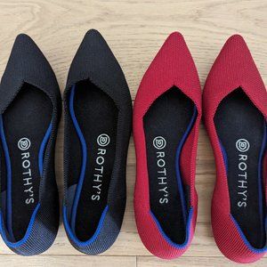 Rothy's flats - black